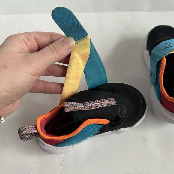 Nike Flex Advance Kids SE TD Doodles Flyease Sz 6c Toddler DZ2801-001 - Picture 11 of 12